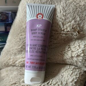 First Aid Beauty (FAB) KP Bump Eraser Body Scrub - Brand new and sealed!